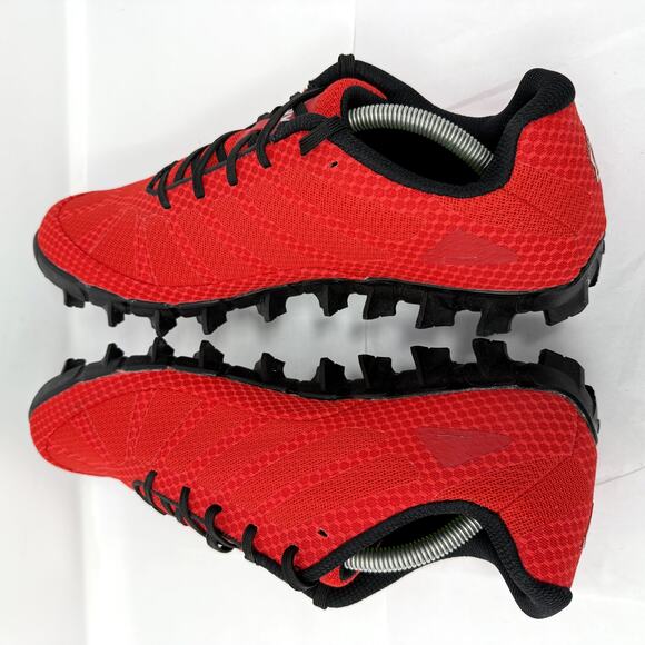 Inov-8 Mudclaw 275 Men’s 11.5 Trail Running Shoes Red Aggressive Lugs OCR Fell - Picture 9 of 9